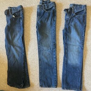 GAP kids boys Straight Fit Denim Jeans - Dark and Medium Blue